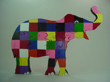 Load image into Gallery viewer, Puzzle Elmer the Elephant